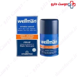 Vitabiotics Wellman anti ageing moistuirezer