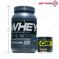 Whey Protein Cor Performance and C4 Ripped Pack 7 Cellucor