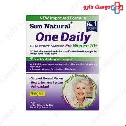 Sun Natural MultiVitamin One Daily for Women 70 Plus 30 tabs