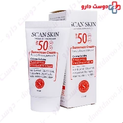 Scan skin sunscreen cream For Oily To Acne_prone Skin SPF50 40 ml