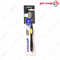 Allwhite Carbon White Medium Toothbrush Code 601