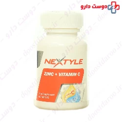 Nextyle Zinc Plus Vitamin C 60 Tablets