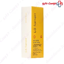 Anti Spot Sunscreen For Oily And Acne Prone Skin SPF30 La farrerr