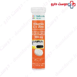 Vitamin C Plus Zinc Effervescent Tablet Natures Plenty