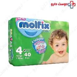 Molfix baby 40 diapers 4 3D technology