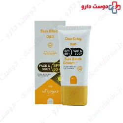 Sunblock SPF50 Deodrug 45ml Cream