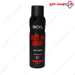 Biol Take Me Away Body Spray For Men 150 ml