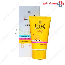 Sunsel Dry And Normal Skin Sunscreen Cream SPF50+ Liesel