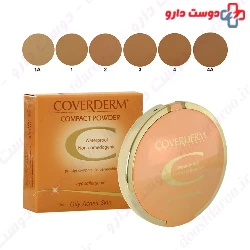Waterproof Compact Powder For Oily And Acneic Skin Coverderm