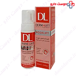 Dermalift Rosalift Cleaning Syndet Foam for Sensitive and Atopic Skin 150ml