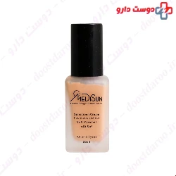 Medisun Cream Foundation +SPF ۴۰ For All Skins 30 Ml