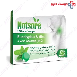 Notsore Cold Sugar Free Sucking Candy 12 Pcs