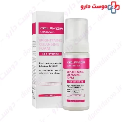 Brightening Cleansing Foam Skin refreshing Delaviga
