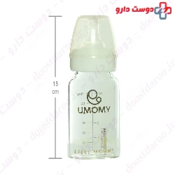 Classic Neck Glass Baby Gold Bottle 120 ml Umomy