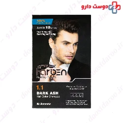 Farben Dark Gray Hair Color Shampoo For Men 150 Ml