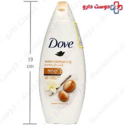 Purdely pempering nourishing body wash dove