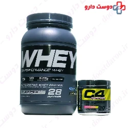 Whey Protein Cor Performance and C4 Ripped Pack 7 Cellucor