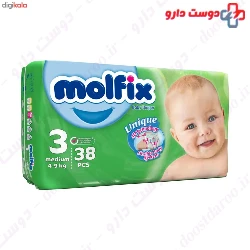 Molfix baby 38 diapers 3 with 3D technology