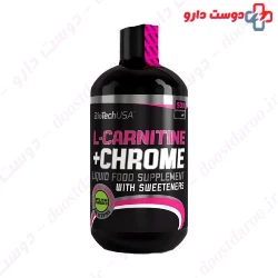 Biotech USA L Carnitine and Chrome Solution