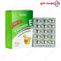 Vitamin E 400 IU 30 Soft Gel VivaTune