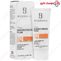 Tinted Sunscreen  Fluid SPF50 For Oily Skin BYZANCE
