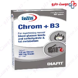 Eurho Vital Chrom Plus B3 60 Tabs