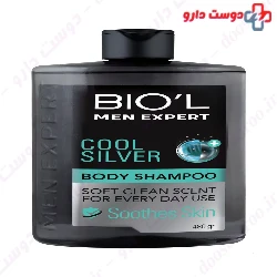 Biol Cool Silver Body Shampoo For Men 480 ml
