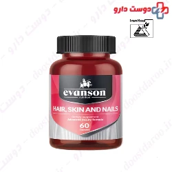Evanson Nutrition Hair Skin & Nails 60 Capsule