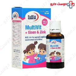 Eurhovital Multivit Eisen And Zink Drop 30 ml