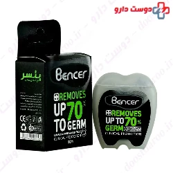 Charcoal Dental Floss 50 m Bencer