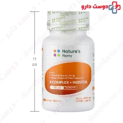 Natures Plenty B Complex And Inositol 60 Pellet Capsules