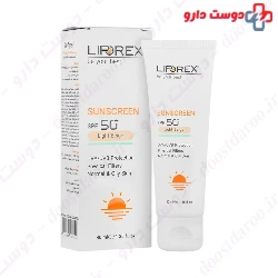 Sunscreen Cream SPF50 For Normal And Oily Skin Liporex