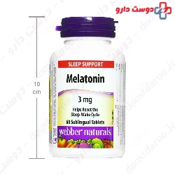 Melatonin 3 mg Webber Naturals