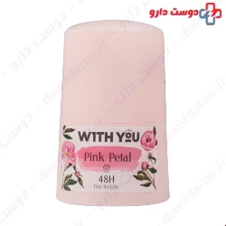 With you Deo Roll on Pink Petal 50 Ml