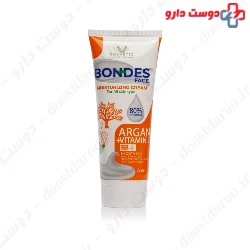 Bunds Face tube moisturizing and hydrating cream containing argan oil and vitamin E