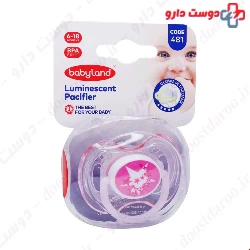 Baby Land hazelnut Pacifier Code 481 For 6-18 Months