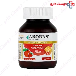 Aborns Chewable Vitamin C 500mg 50 Tablet
