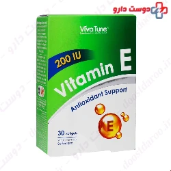 Vivatune Vitamin E 200 IU 30 Softgels