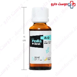 Pedia Best A+D Oral With Banana Flavor 30ml Drops