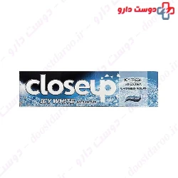 Icy White Winter Blast Toothpaste Closeup