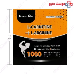 L Carnitine And L Arginine 1000 mg Norm Life