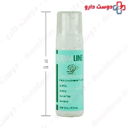 Face Wash Foam For Oily And Combination Skin Dermaline