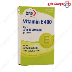 Eurho Vital Vitamin E 400 IU Capsules