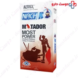Nach Kodex Matador Most Power Condom 12 PCS