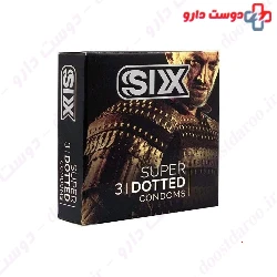 SIX Super Dotted Condom 3 Packs