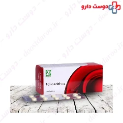 Folic Acid 1 Mg Dineh 100 Tablet