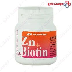 Nutri Pad Zinc And Biotin 30