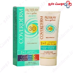 Face Plus Sunscreen Cream SPF30 For Oily Skin Coverderm