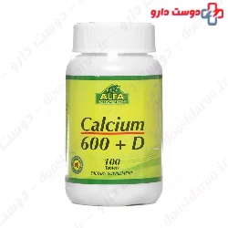 Alfa Vitamins Calcium 600
