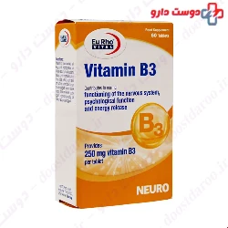Eurho vital Vitamin B3  60 Tablets